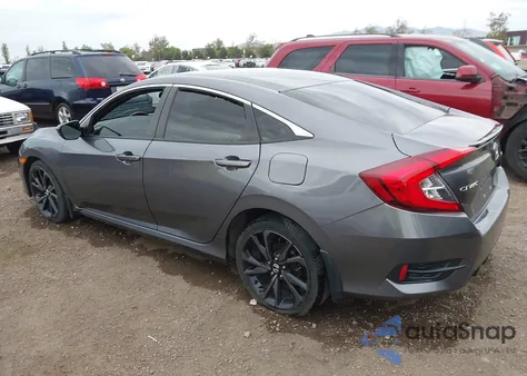 2020 Honda Civic Sport from USA, damaged, VIN 19XFC2F89LE207413